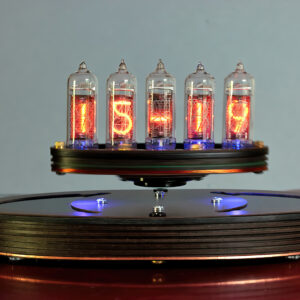 5-tube Levitating Nixie Clock